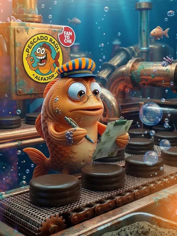 Pescado Raúl en fábrica